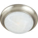 Essentials - 5850 Satin Nickel Flush Mount - Flushmounts