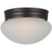 Essentials - 588x Oil Rubbed Bronze Flush Mount - Flushmounts