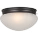 Essentials - 588x Oil Rubbed Bronze Flush Mount - Flushmounts