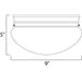 Essentials - 588x Oil Rubbed Bronze Flush Mount - Flushmounts
