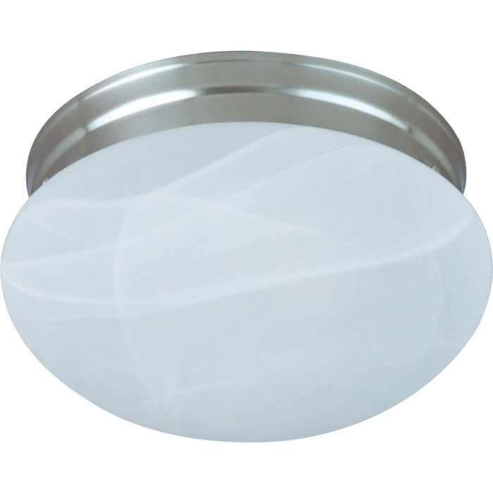 Essentials - 588x Satin Nickel Flush Mount - Flushmounts