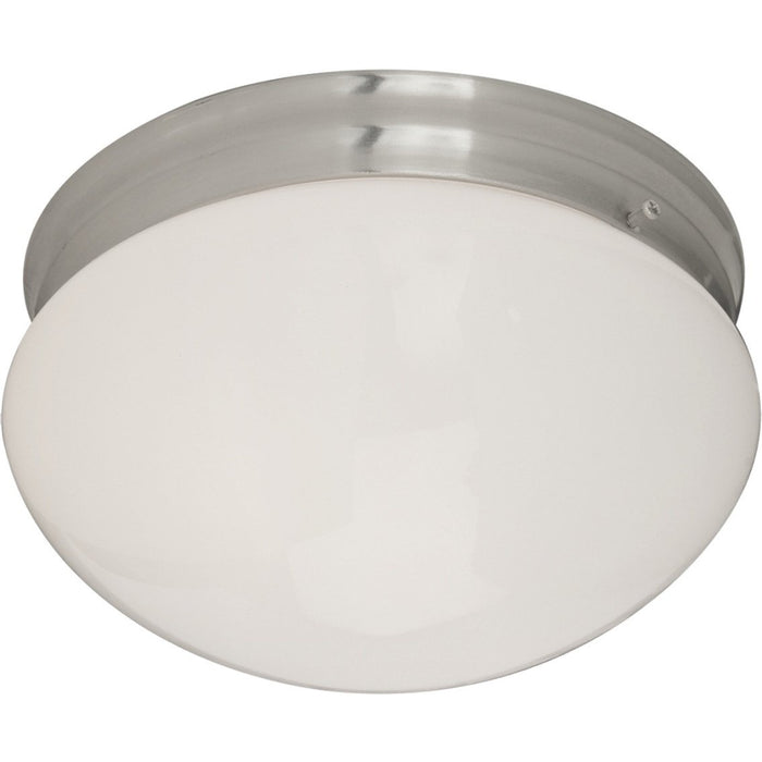 Essentials - 588x Satin Nickel Flush Mount - Flushmounts
