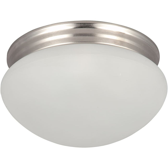 Essentials - 588x Satin Nickel Flush Mount - Flushmounts