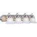 Essentials - 801x Satin Nickel Bath Vanity - Bath Vanity