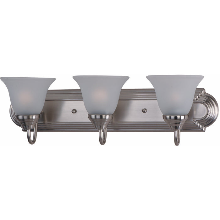Essentials - 801x Satin Nickel Bath Vanity - Bath Vanity