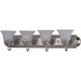 Essentials - 801x Satin Nickel Bath Vanity - Bath Vanity