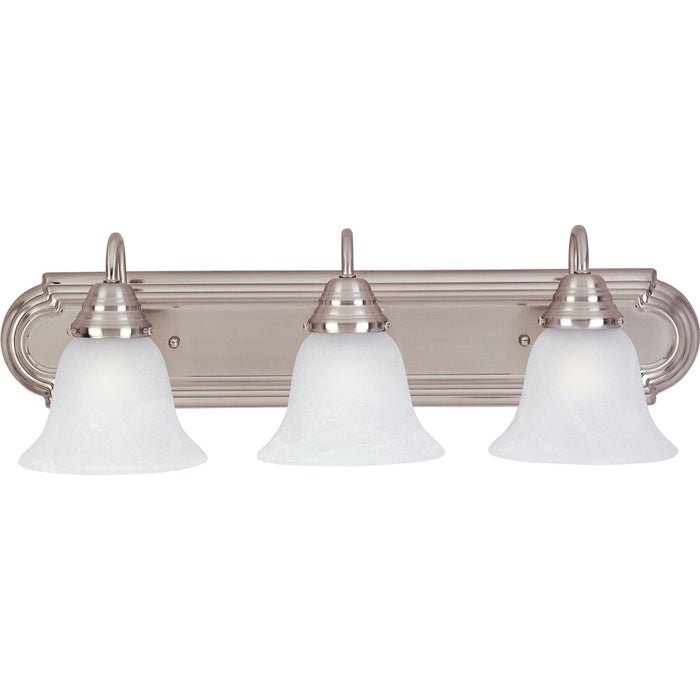 Essentials - 801x Satin Nickel Bath Vanity - Bath Vanity