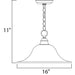 Essentials - 9106x Oil Rubbed Bronze Single Pendant - Pendants