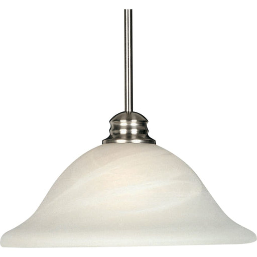 Essentials - 9106x Satin Nickel Single Pendant - Pendants