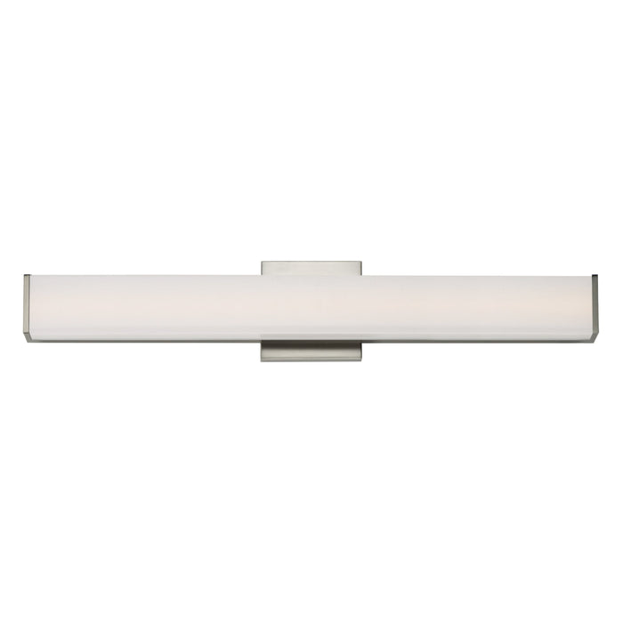 ET2 Baritone Satin Nickel LED 1 Light Bath Vanity E23404-01SN - Bath Vanitys