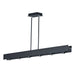 ET2 Beam LED Black Polished Chrome LED 6 Light Pendant E24636-BKPC - Pendants