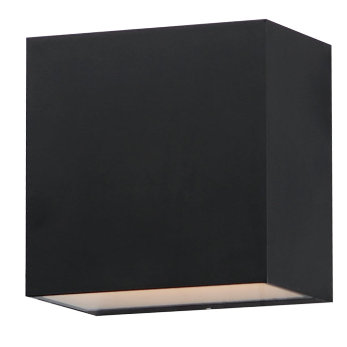 ET2 Blok Black LED 2 Light Outdoor Wall Mount E23218-BK - Outdoor Wall Mounts