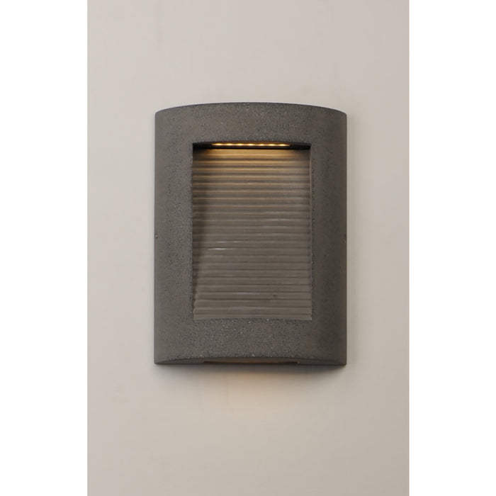 ET2 Boardwalk Greystone 2 Light LED Wall Sconce E14380-GSN - Wall Sconce