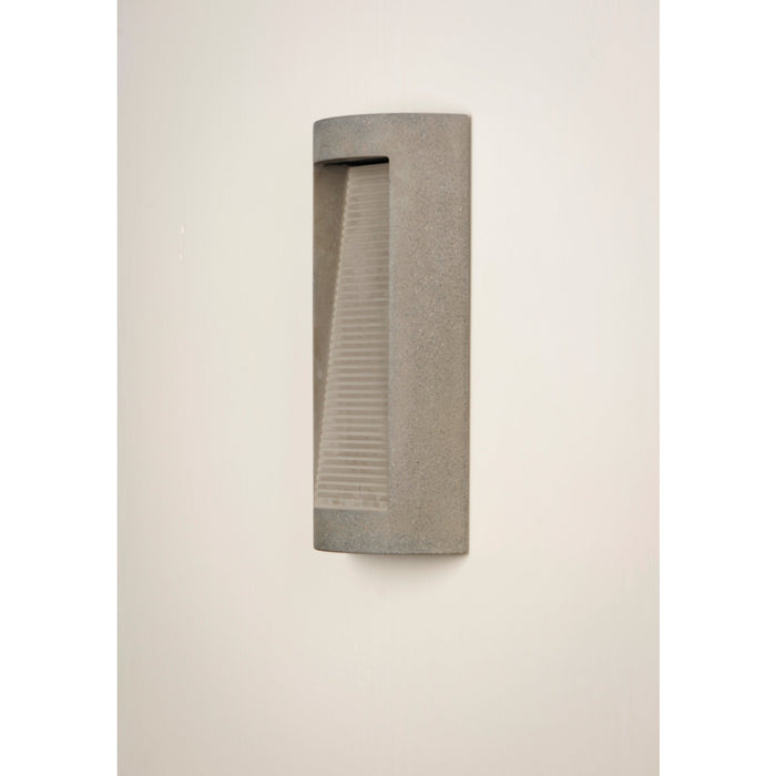 ET2 Boardwalk Greystone 2 Light LED Wall Sconce E14382-GSN - Wall Sconce