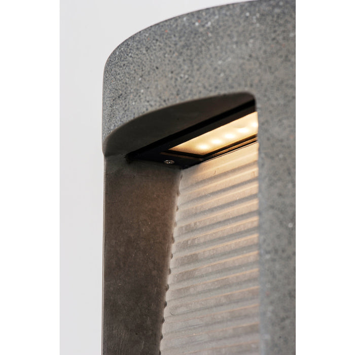 ET2 Boardwalk Greystone 2 Light LED Wall Sconce E14382-GSN - Wall Sconce