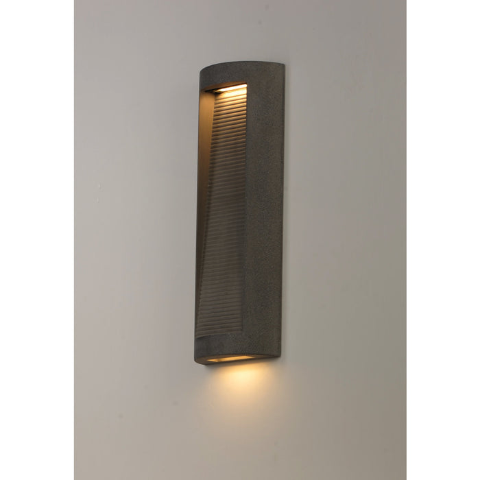 ET2 Boardwalk Greystone 2 Light LED Wall Sconce E14384-GSN - Wall Sconce