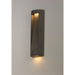 ET2 Boardwalk Greystone 2 Light LED Wall Sconce E14384-GSN - Wall Sconce