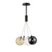 ET2 Burst Black LED 4 Light Pendant E25084-148BK - Pendants
