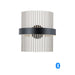 ET2 Chimes Black Satin Nickel 2 Light LED Wall Sconce E34201-BKSN