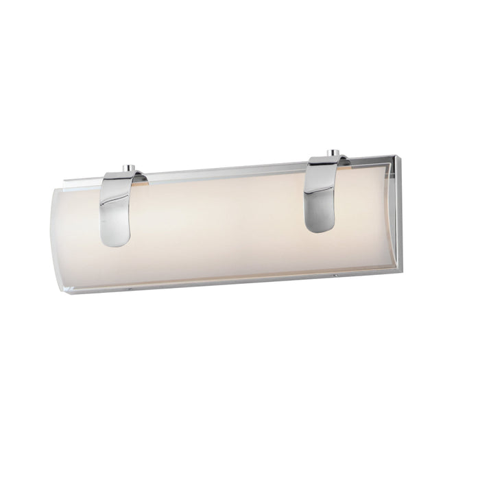 ET2 Clutch Polished Chrome LED 1 Light Bath Vanity E25131-92PC - Bath Vanitys
