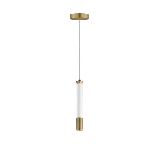 ET2 Cortex Natural Aged Brass LED 1 Light Pendant E11061-144NAB - Pendants