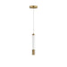 ET2 Cortex Natural Aged Brass LED 1 Light Pendant E11061-144NAB - Pendants