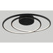 ET2 Cycle Black 1 Light LED Flushmount E21320-BK - Flushmounts