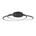 ET2 Cycle Black 1 Light LED Flushmount E21322-BK