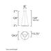ET2 Cycle Black 1 Light LED Pendant E21325-BK - Pendants