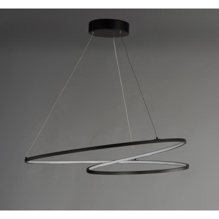 ET2 Cycle Black 1 Light LED Pendant E21325-BK - Pendants