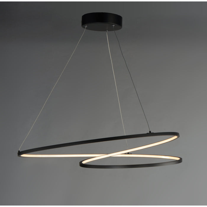 ET2 Cycle Black 1 Light LED Pendant E21325-BK - Pendants