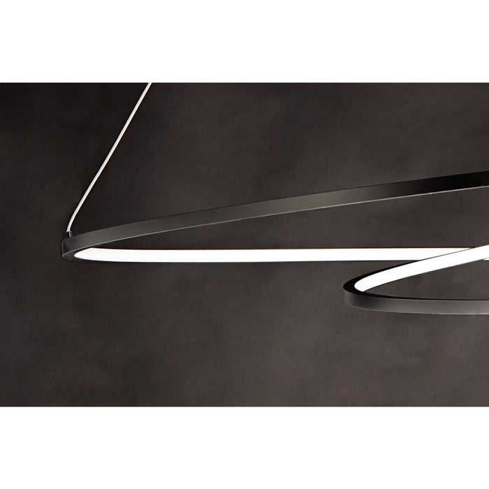 ET2 Cycle Black 1 Light LED Pendant E21327-BK - Pendants