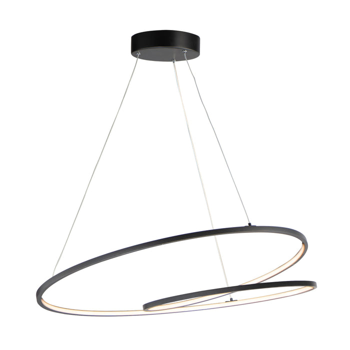 ET2 Cycle Black 1 Light LED Pendant E21327-BK