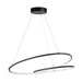 ET2 Cycle Black 1 Light LED Pendant E21327-BK