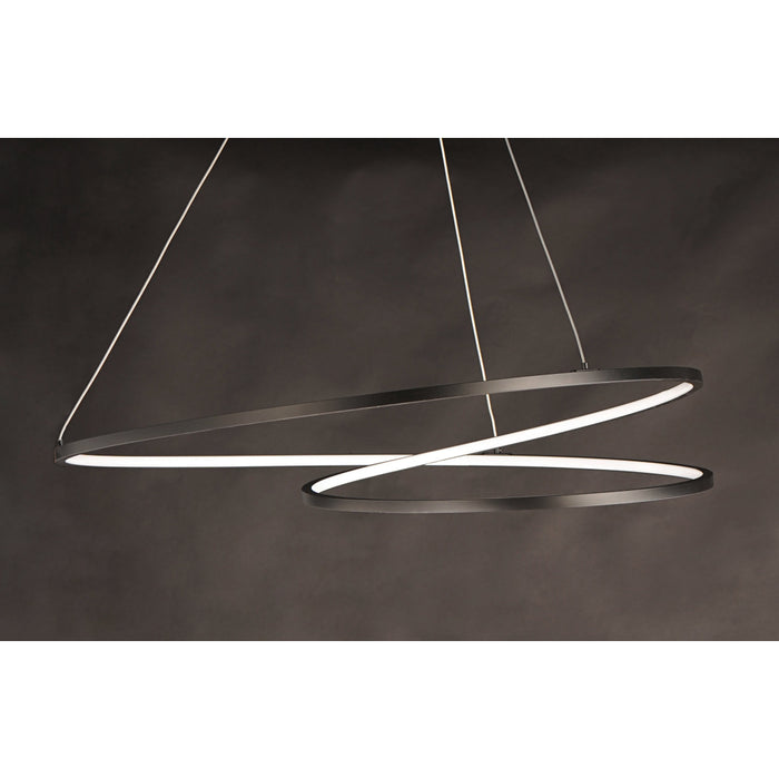ET2 Cycle Black 1 Light LED Pendant E21327-BK - Pendants