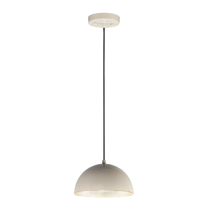 ET2 Hemisphere Gloss Taupe Aluminum LED 1 Light Pendant E24900-GTAL - Pendants