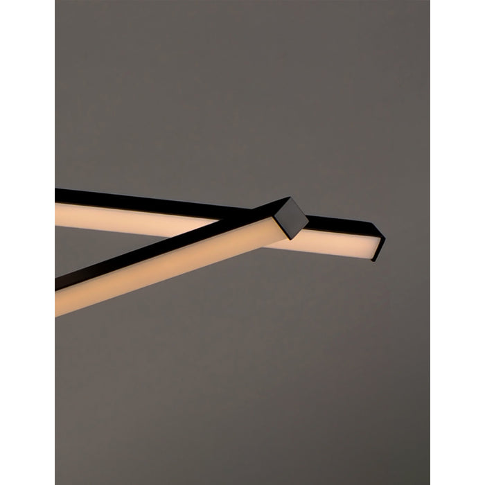 ET2 Hover Black 5 Light LED Pendant E21375-BK - Pendants