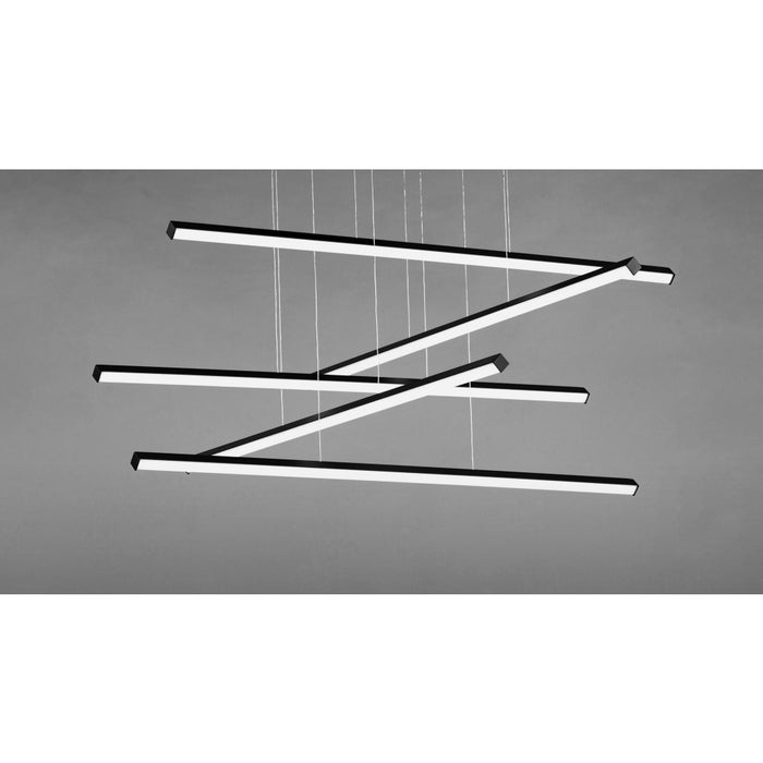 ET2 Hover Black 5 Light LED Pendant E21375-BK - Pendants