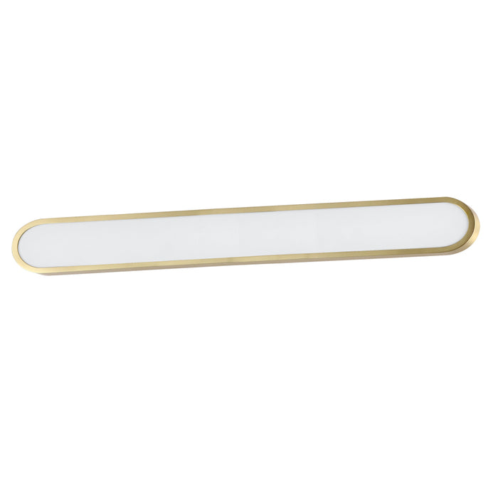 ET2 Latitude Gold LED 1 Light Bath Vanity E23426-GLD - Bath Vanitys