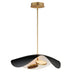 ET2 Lighting Carmen Black Gold LED Single Pendant E24966-WTBKGLD