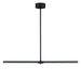 ET2 Lighting Dorian Black LED Linear Pendant E21355-BK
