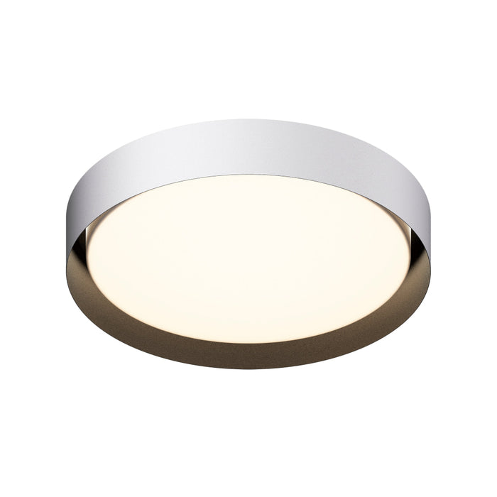 ET2 Lighting Echo White Black LED Flushmount E51014-WTBK