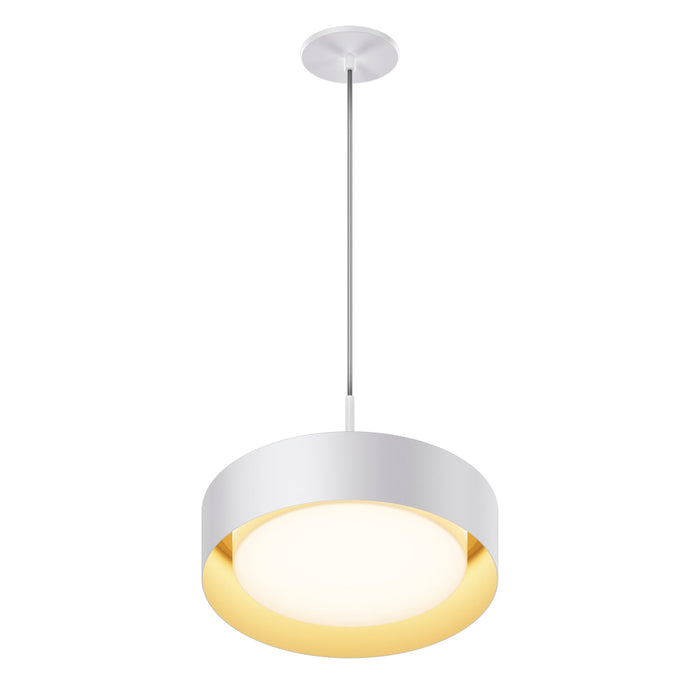 ET2 Lighting Echo White Gold LED Single Pendant E51011-WTGLD