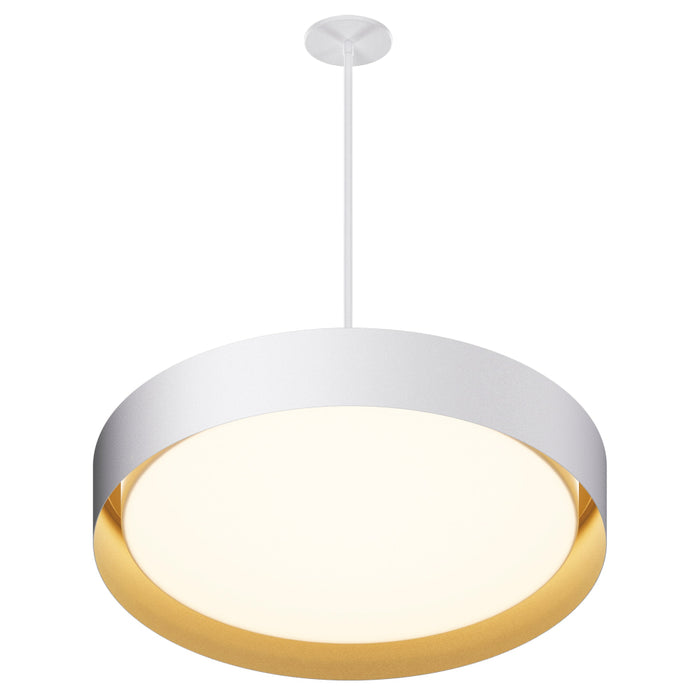 ET2 Lighting Echo White Gold LED Single Pendant E51015-WTGLD
