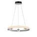 ET2 Lighting Nodes Brushed Aluminum LED Ring Pendant E23511-AL