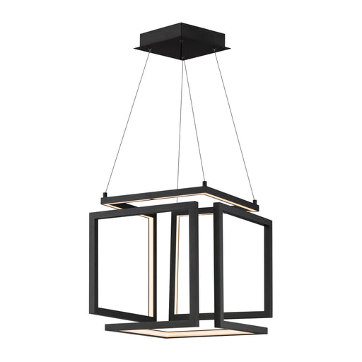 ET2 Lighting Penrose Black LED Single Pendant E21262-BK