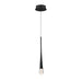 ET2 Lighting Pierce Black LED Single Pendant E24221-122BK