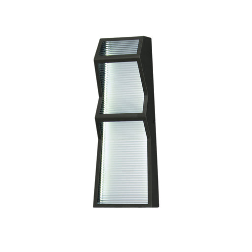ET2 Lighting Totem Black LED Outdoor Wall Mount E30123-144BK