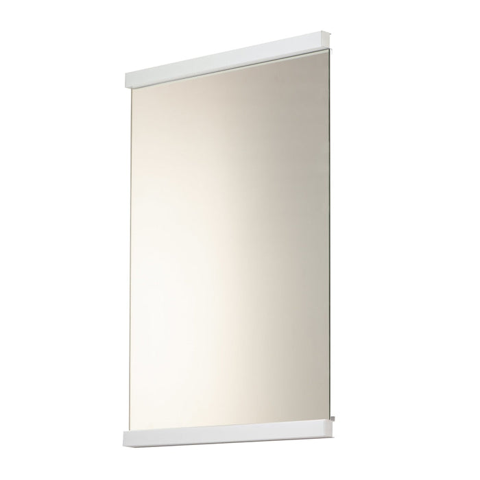 ET2 Luminance Polished Chrome LED 2 Light LED Mirror E42084-90PC - LED Mirrors