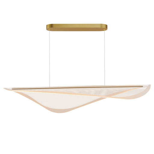ET2 Manta Gold LED 1 Light Linear Pendant E24714-144GLD - Pendants